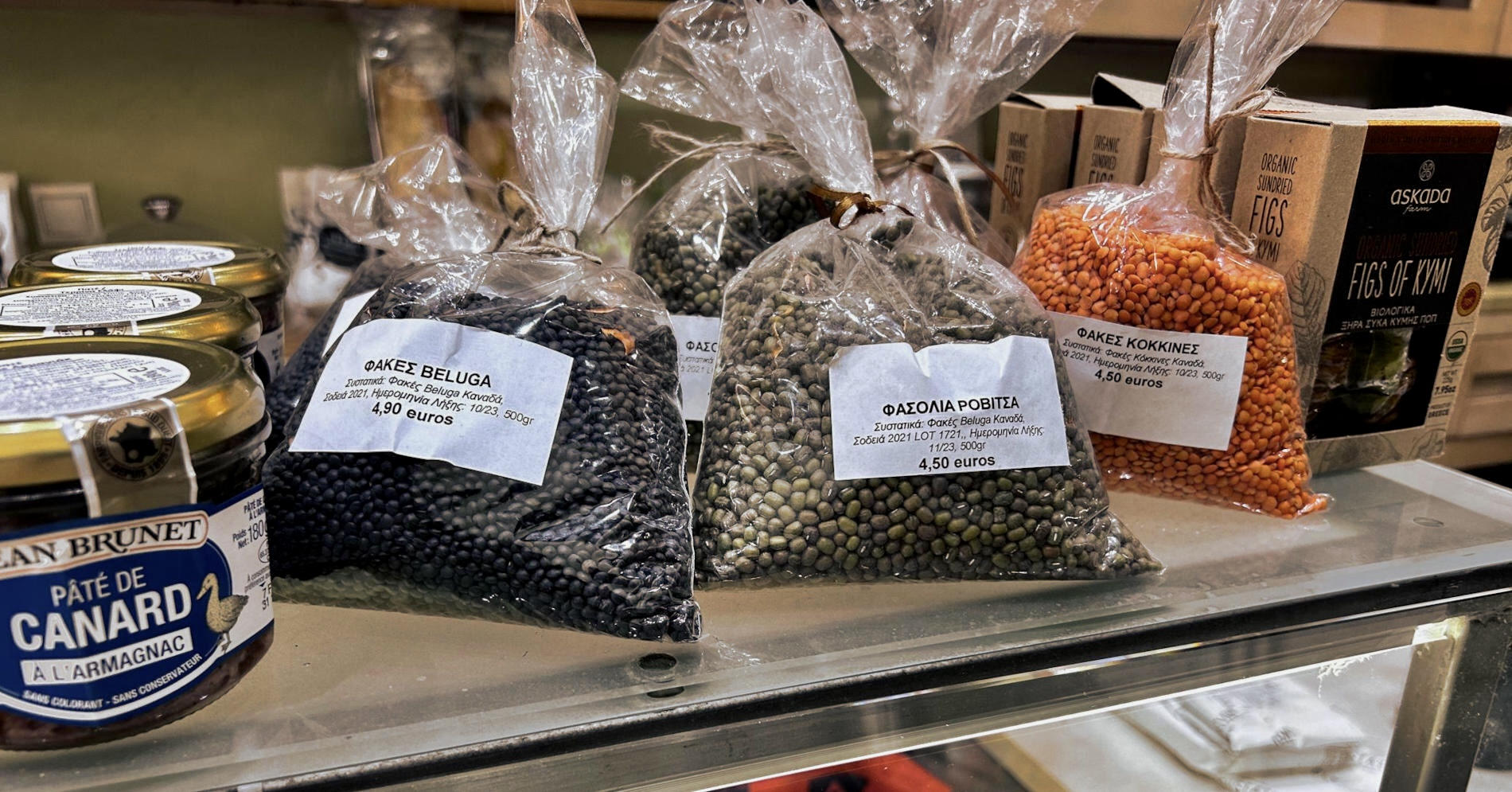 Dégustation,L’épicerie fine de Kolonaki